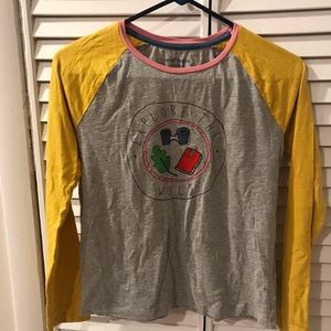 EUC Mini Boden Long Sleeve T-Shirt Sz 11-12